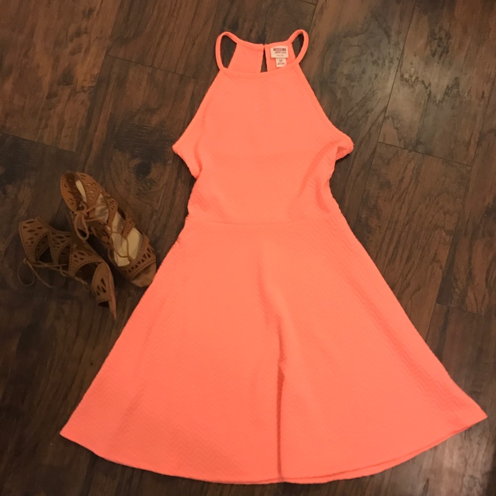Gorgeous Bright Coral Sundress