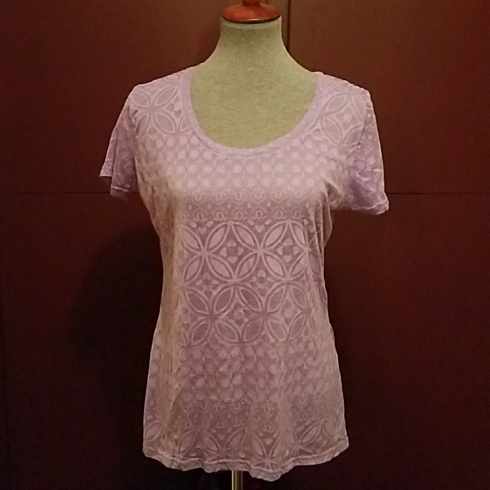 Light Purple transparent shirt