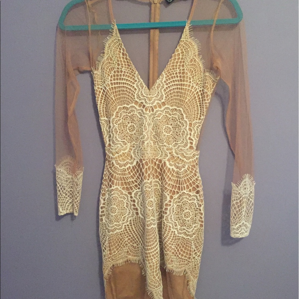 For Love and Lemons Antigua Mini Dress