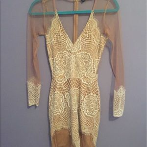 For Love and Lemons Antigua Mini Dress