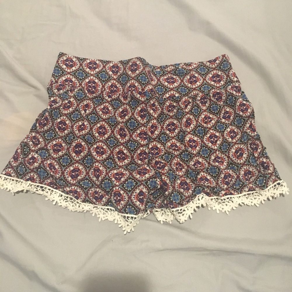Adorable flowy and colorful shorts!