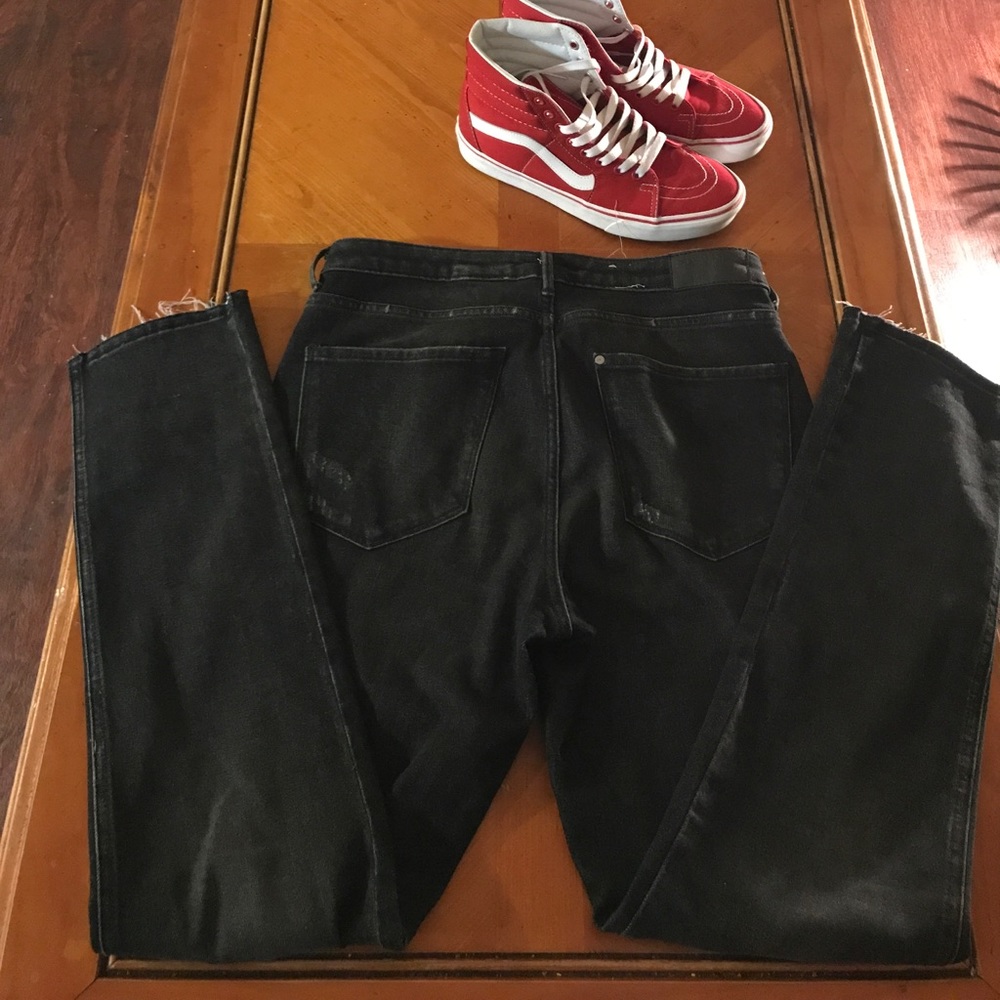 Black Denim H&M jeans - Picture 2 of 5