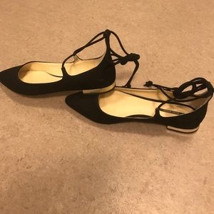 Zara black flats