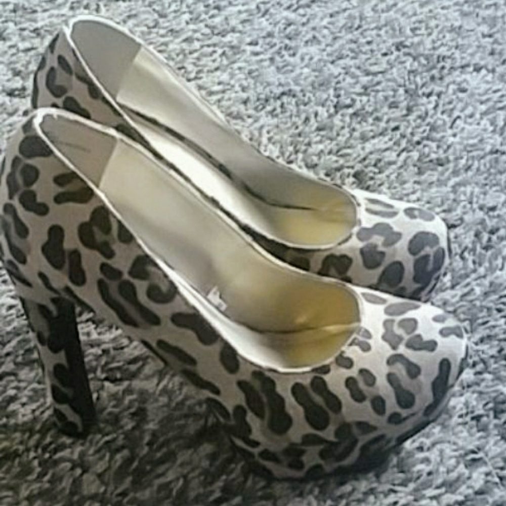 Animal Print Pumps