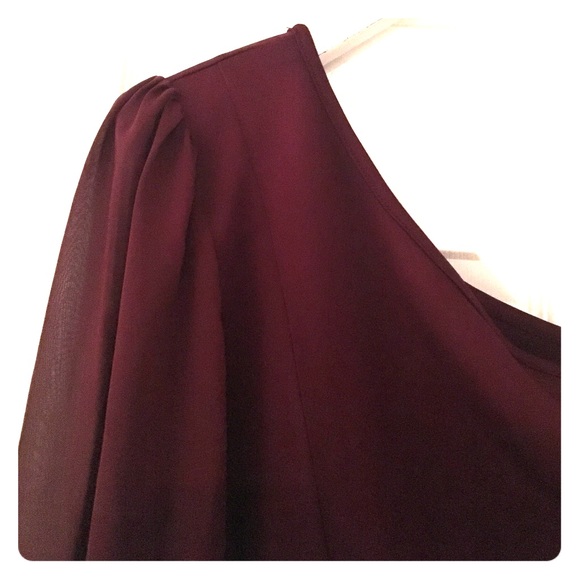 ❗️FINAL SALE❗️One sleeve bodycon dress - Picture 3 of 3