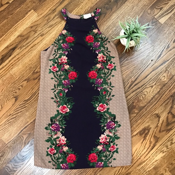 one clothing Dresses & Skirts - $10 SALE❗️Floral Mock Neck Dress