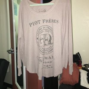 Tan long sleeve shirt