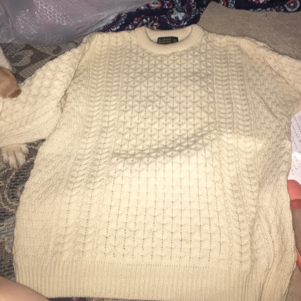 Thick sweater