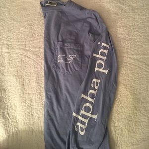 Alpha phi long sleeve vineyard vines inspired