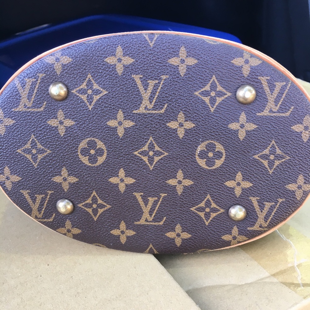 💯AUTH VINTAGE LOUIS VUITTON MONOGRAM BUCKET PM - Picture 7 of 8