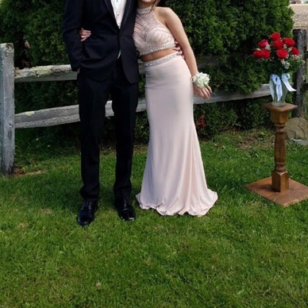 PROM dress 2 piece