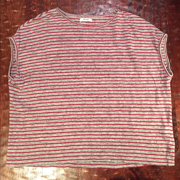 Madewell Tops - 🌼 Madewell Linen Crop Top