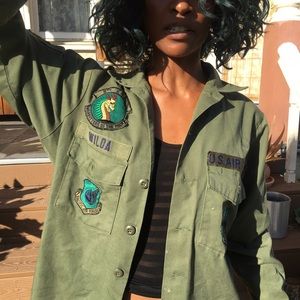 Unisex military/army jacket