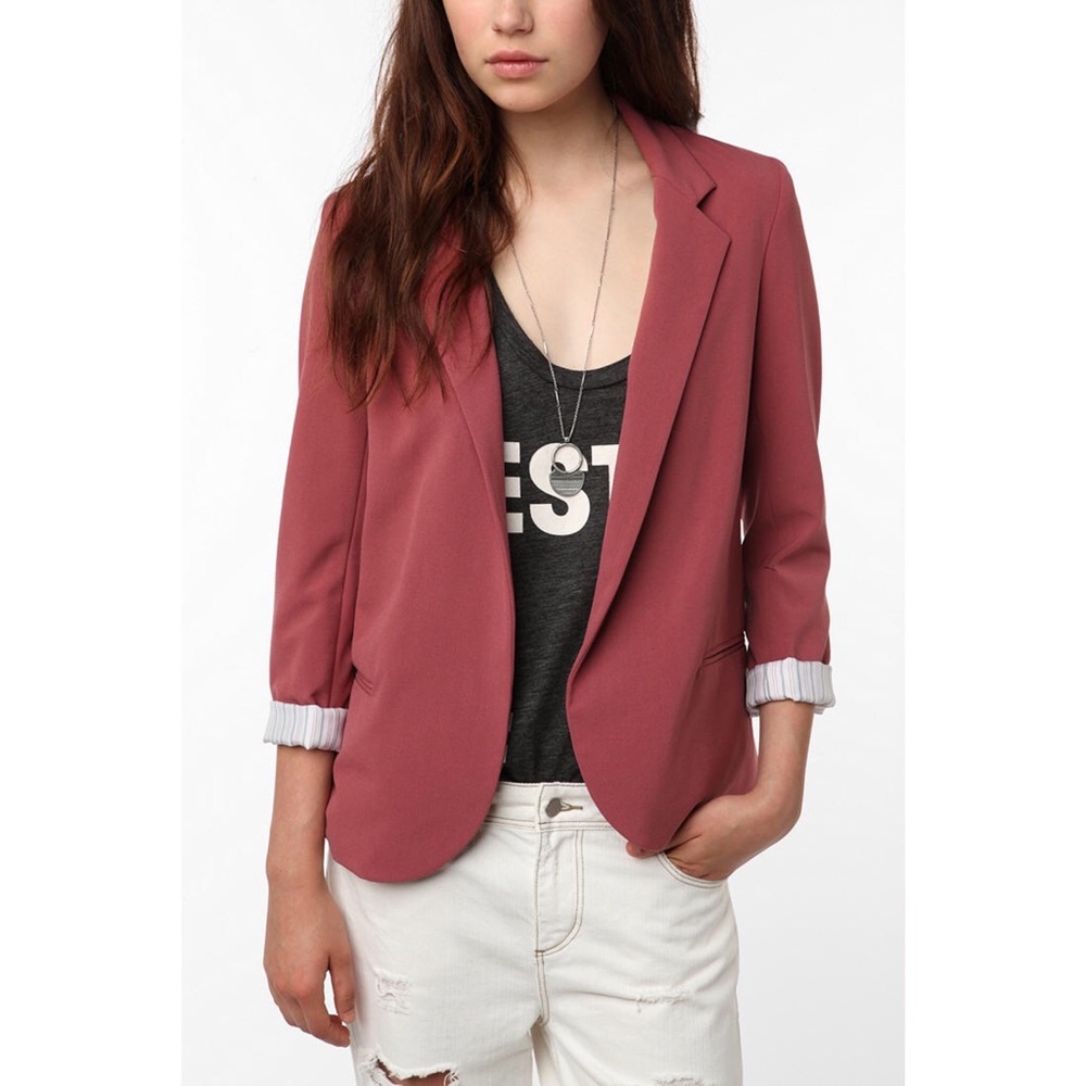 Silence & Noise Boyfriend Blazer Urban Outfitters