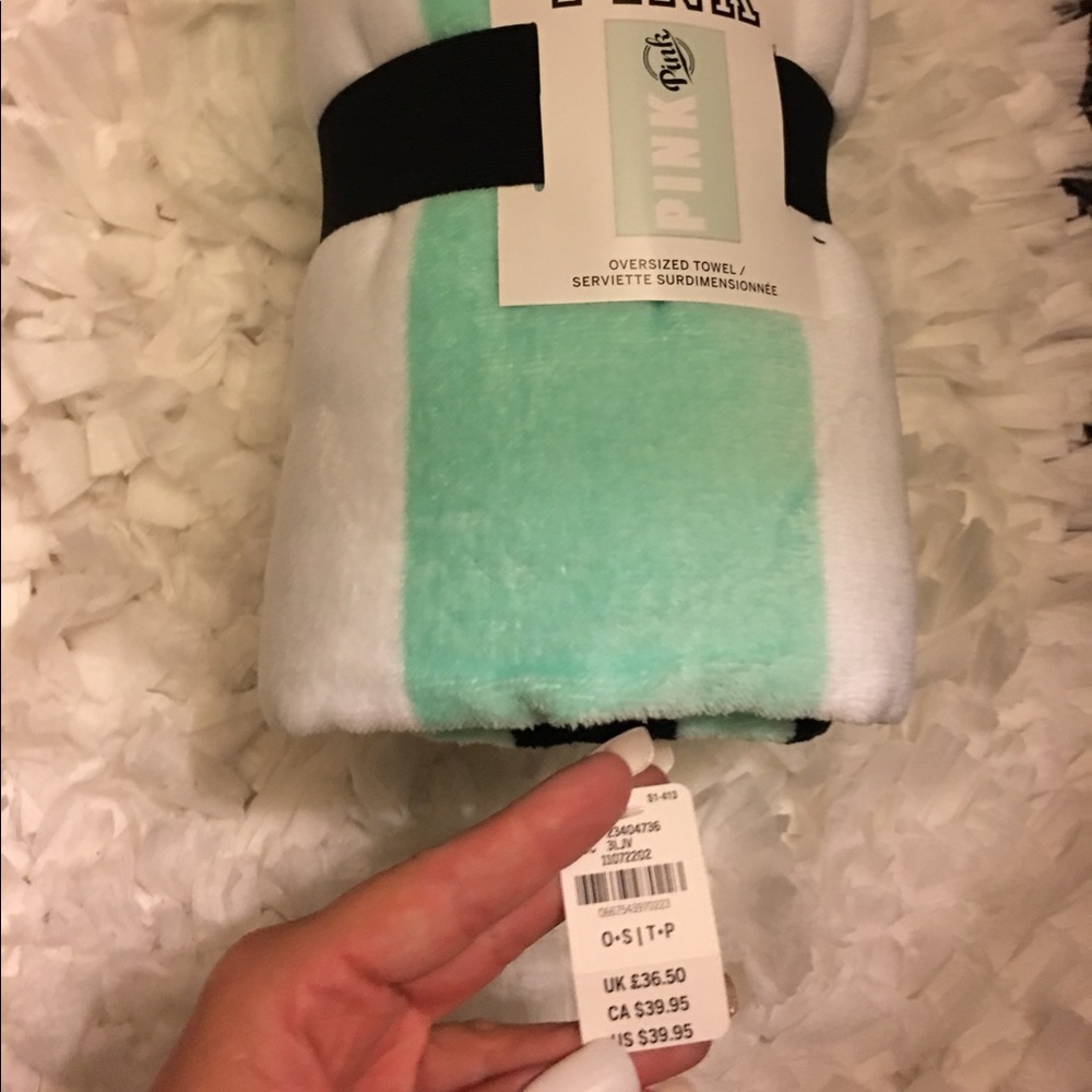 Teal VS beach towel