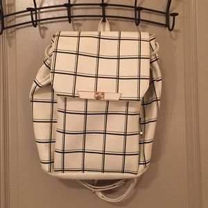 ASOS New Look Backpack - Grid Print