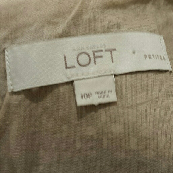 LOFT Dress Size 10 Petite - Picture 3 of 3