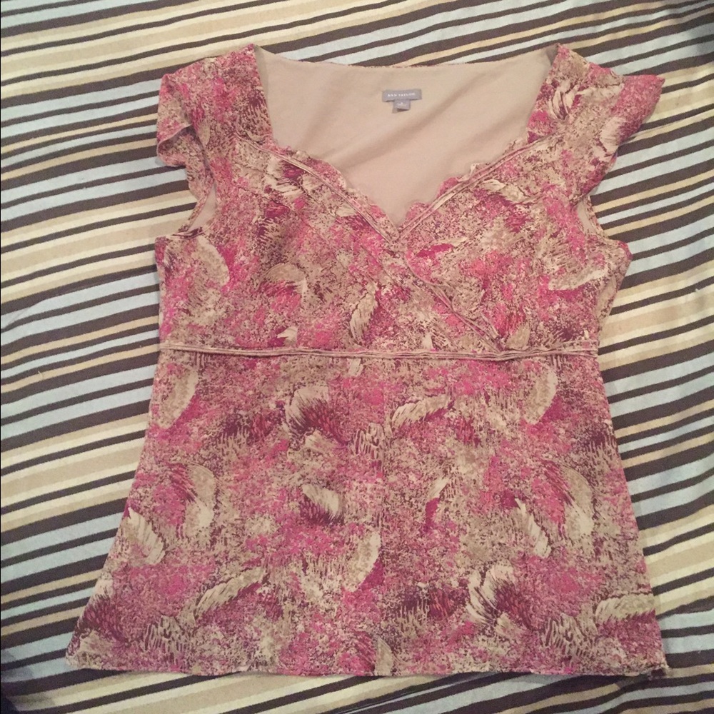 Ann Taylor silk blouse