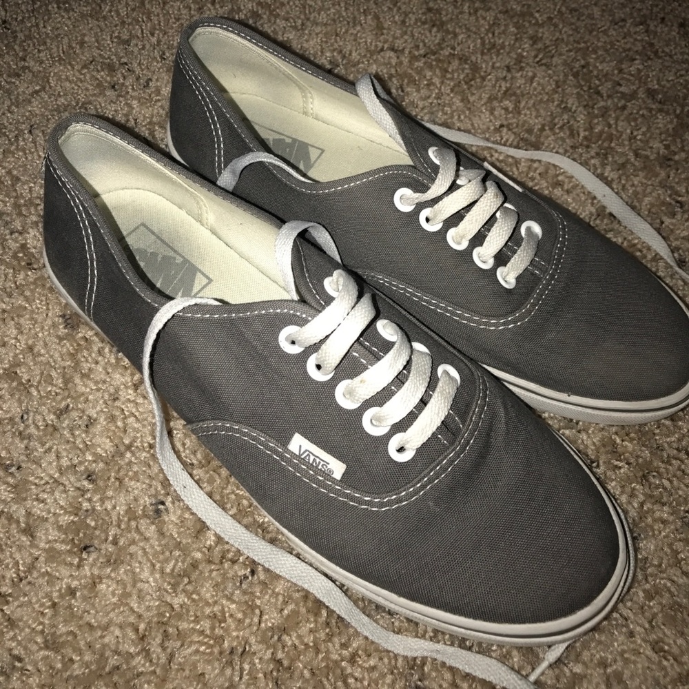 Vans Authentic Lo Pro Gray Grey Pewter