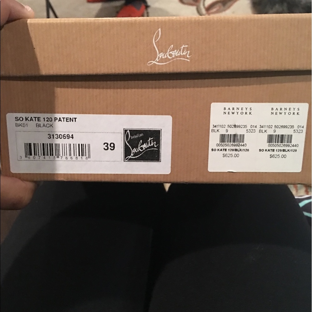 Christian Louboutin patent leather heels