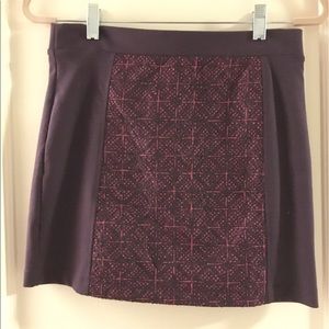 american eagle geometric skirt