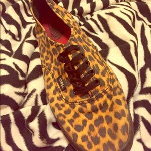 💖SALE💖 Women's leopard print Vans