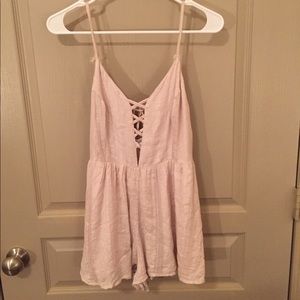Urban Outfitters Light Pink Romper - size 2