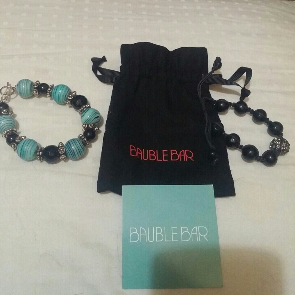 2 bauble bracelets