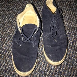 Faux suede high tops???