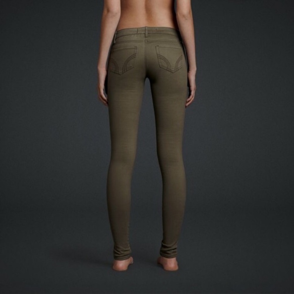 Hollister Olive Jeggings