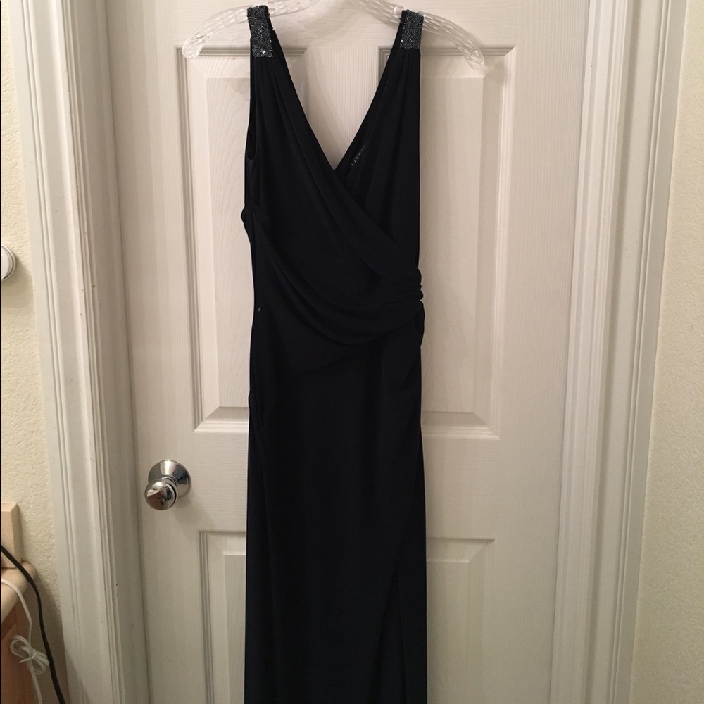 Navy Blue Prom Dress