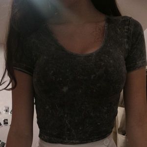 american apparel crop top