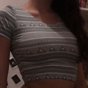 american apparel crop top