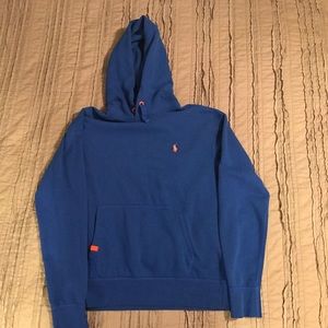 Blue Polo Hoodie