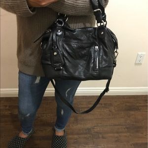 Olivia Harris Unzipped Jr. Satchel, Original $348