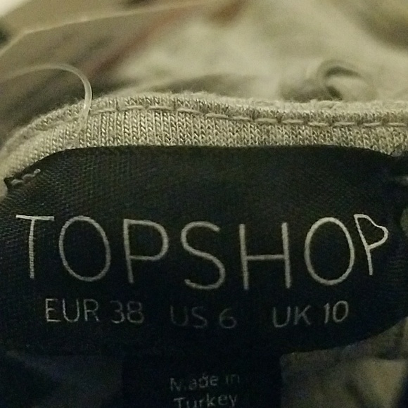 *NEW *TOPSHOP Lace-Up Back Dress - Picture 5 of 5