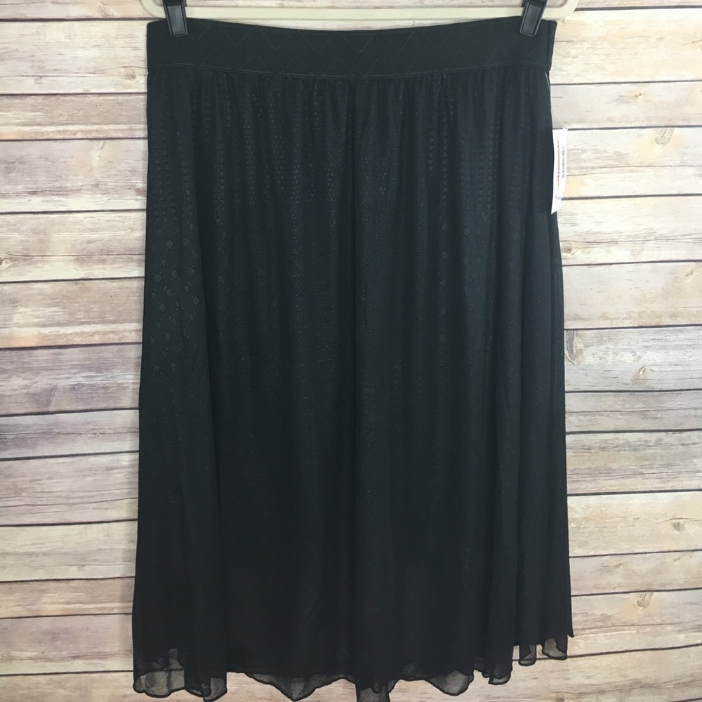 Lularoe Lola BLACK in xl nwt