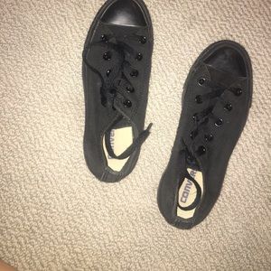 All Black converse