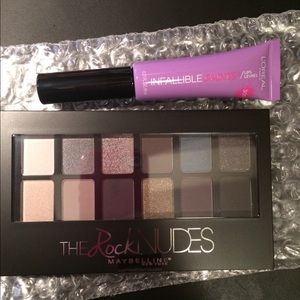 Brand new makeup!! Eyeshadow palette & lippaint
