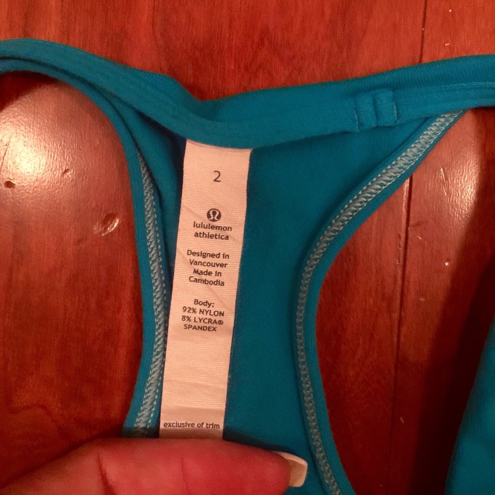SALE🌟Lululemon CRB Tank Beach Blue🌟 - Picture 6 of 7