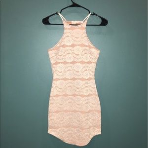 Light Pink Floral Dress