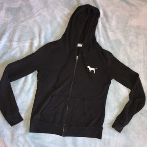 Victoria's Secret PINK Perfect Zip-Up Hoodie
