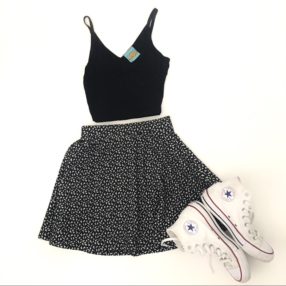 Cotton Mini Skirt