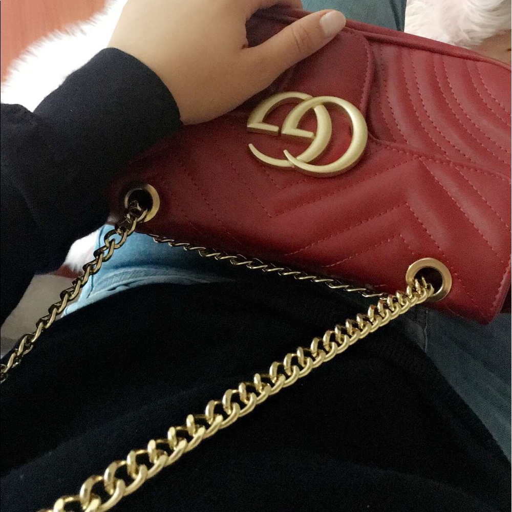 Red Gucci cross body