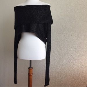 Express gorgeous off the shoulder top