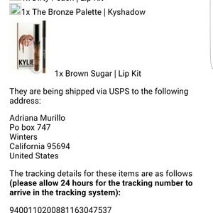 Kylie cosmetics bundle proof of authenticity