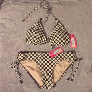 Xhiliration Target Bikini Swimsuit