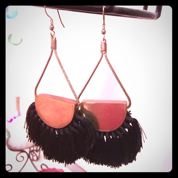 Fringe Earrings - Picture 2 of 2