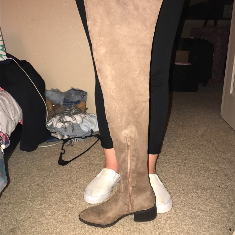 Thigh high boots