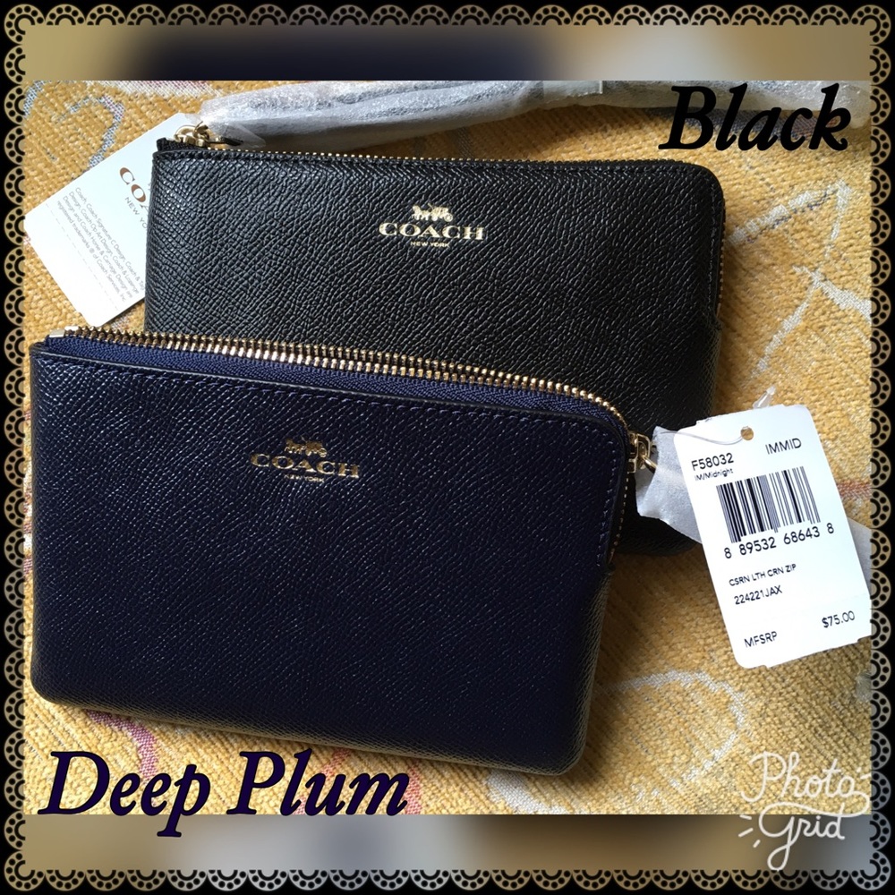 UNCOMMON PLUM DELICIOUS COACH WRISTLET RICH N TAST - Picture 3 of 6